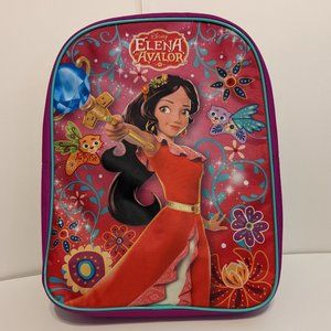NWT--DISNEY "Elena of Avalor" Purple/Pink/Teal Kids Backpack